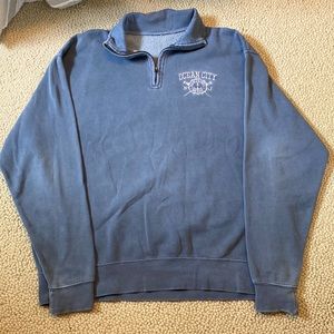 Quarter Zip Crewneck